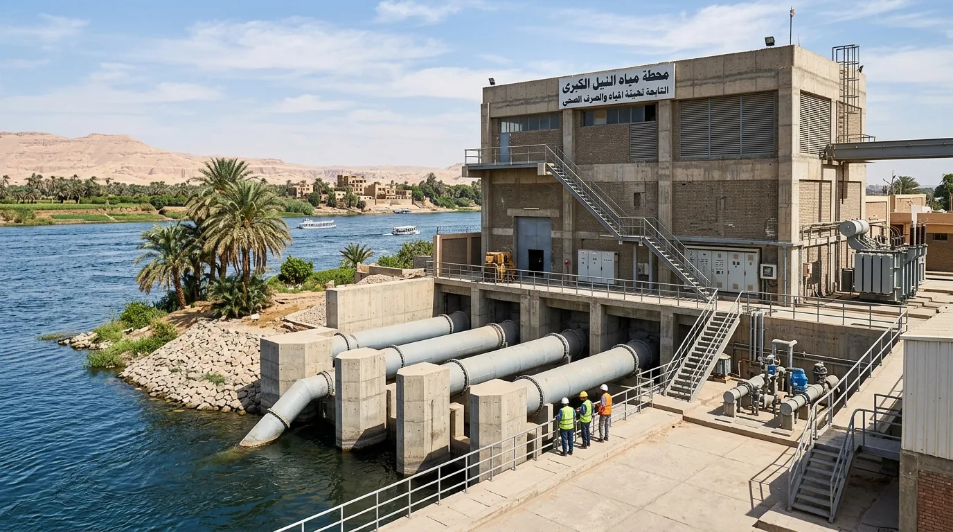 Al Minya Nile Intake Pumping Station